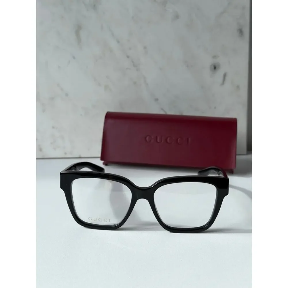 NEW Gucci GG1791O Black Cat Eye Eyeglasses Frames
